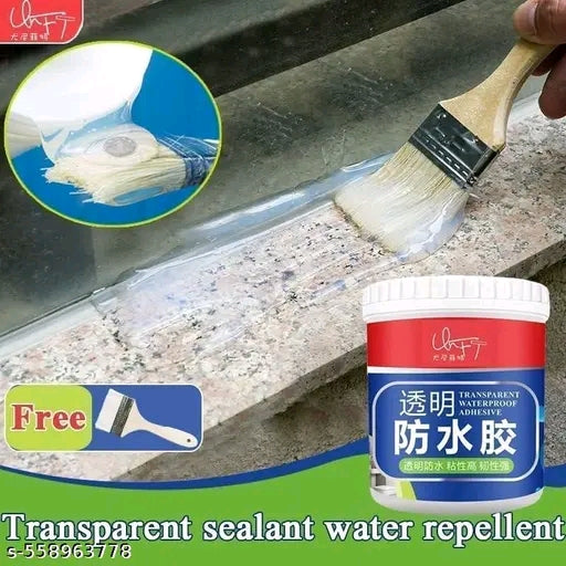 Waterproof glue combo of 2 with brush